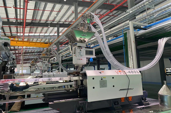 PLC 제어 중앙 공급 시스템 0.5-2T/H 전달 용량 원격 제어 포함