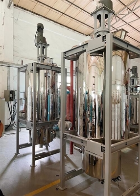 PA PLA 열 가소성 폴리우레탄 수지는 고토크 발전으로 결정화기 드라이어 300 KG/H 능력에게 애정표현을 합니다