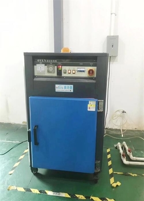 OOD-9 6.4KW 드라이링 산업적 오븐 플라스틱 미립자 수지 내각 단 건조기