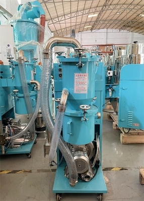 모터 0.75 -15 Kw 진공 자동 로더 파이프 Φ 38-63 mm 회색 녹색 재료
