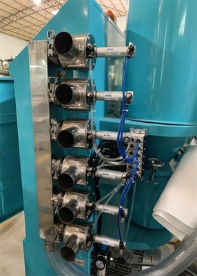 15kW 컴팩트 홉퍼 로더 유연한 플라스틱 재료 전송을 위해 진공 전달