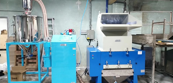 SKD 플라스틱 재생 제림기 기계, 3.75kw 산업 플라스틱 슈레더