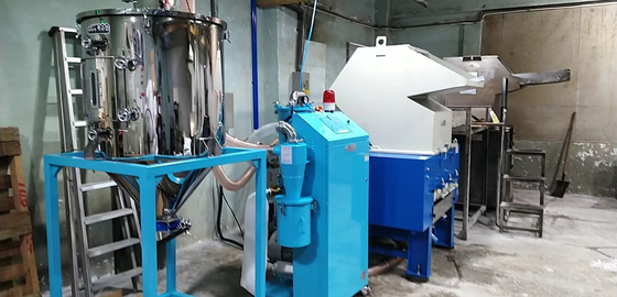 SKD 플라스틱 재생 제림기 기계, 3.75kw 산업 플라스틱 슈레더