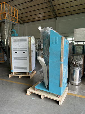 PLC 15Kw 음 진공 자동 로더 회색 녹색 재료