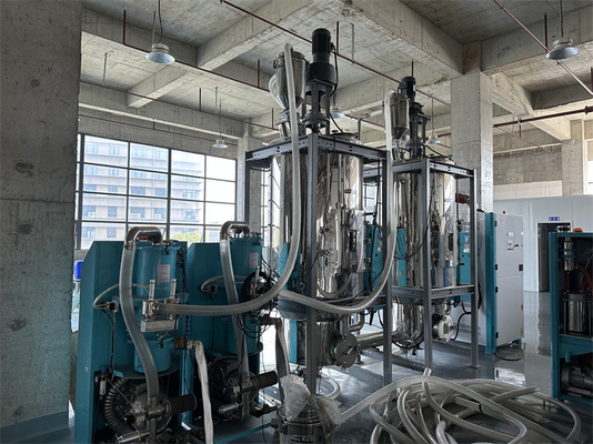 공기 냉각 4-30KW 애완 동물 결정화 기계 자동 청소와 함께 플라스틱 결정화